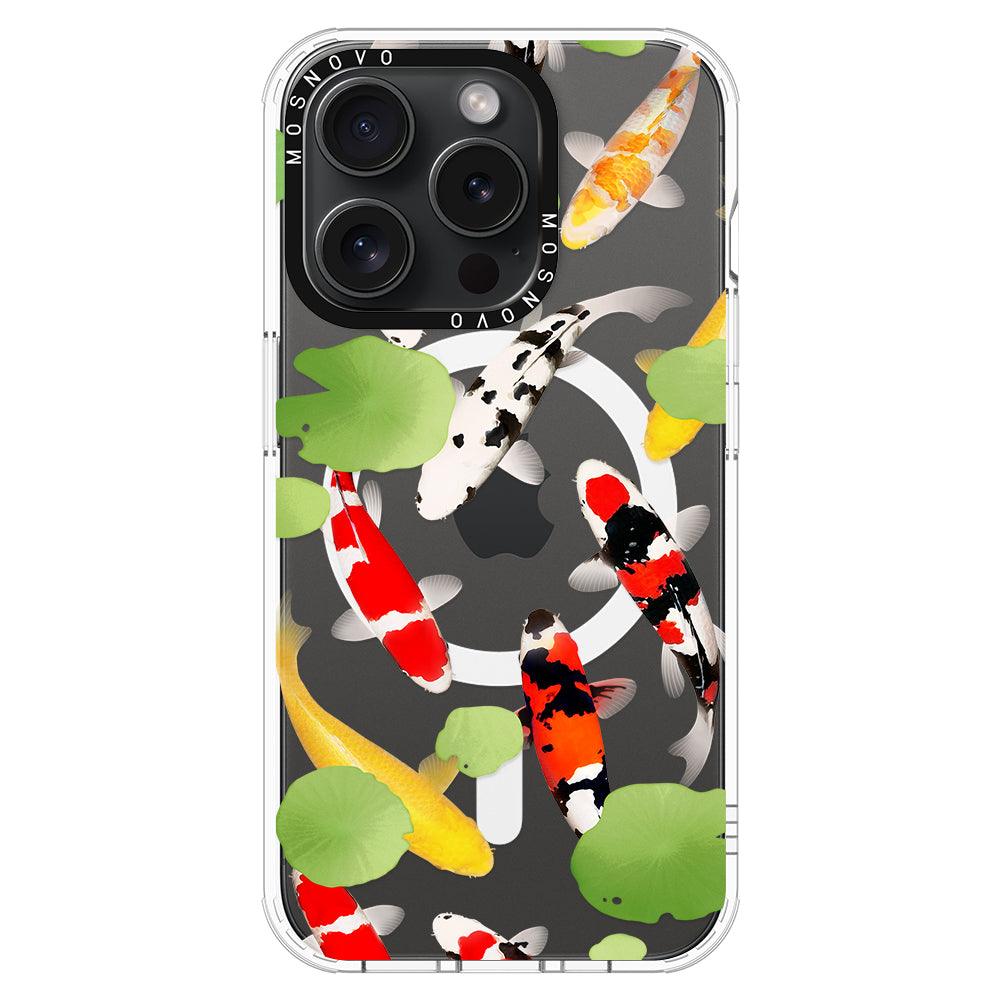 Koi Phone Case - iPhone 15 Pro Case - MOSNOVO