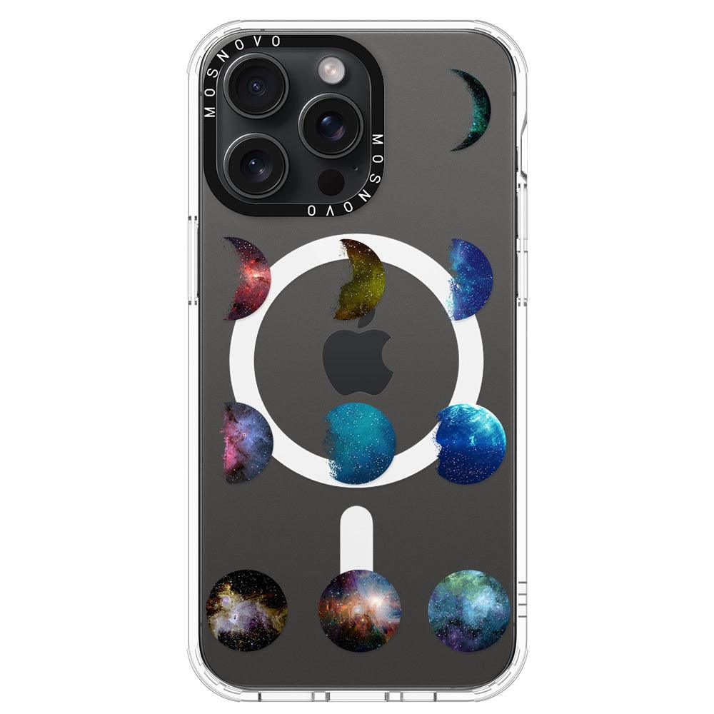 Moon Phase Phone Case - iPhone 15 Pro Max Case - MOSNOVO