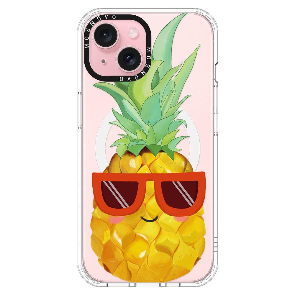 Cool Pineapple Phone Case - iPhone 15 Plus Case - MOSNOVO