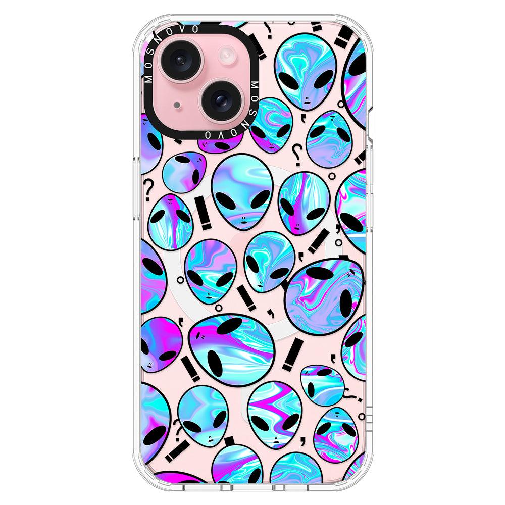 Alien Phone Case - iPhone 15 Plus Case - MOSNOVO