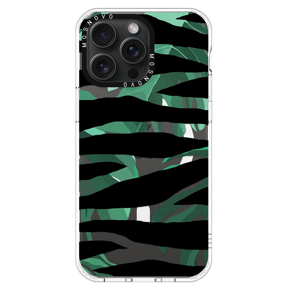 Wild Zebra Phone Case - iPhone 15 Pro Max Case - MOSNOVO