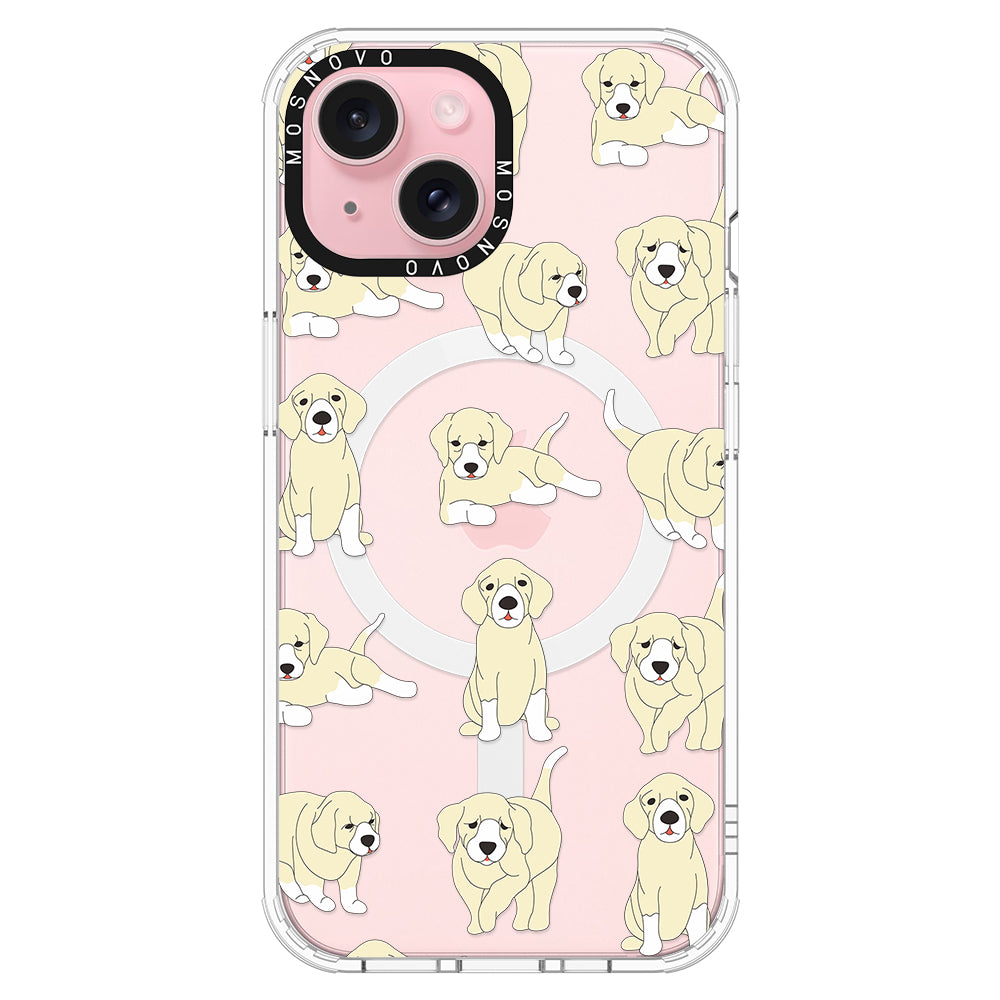 Golden Retriever Phone Case - iPhone 15 Plus Case - MOSNOVO