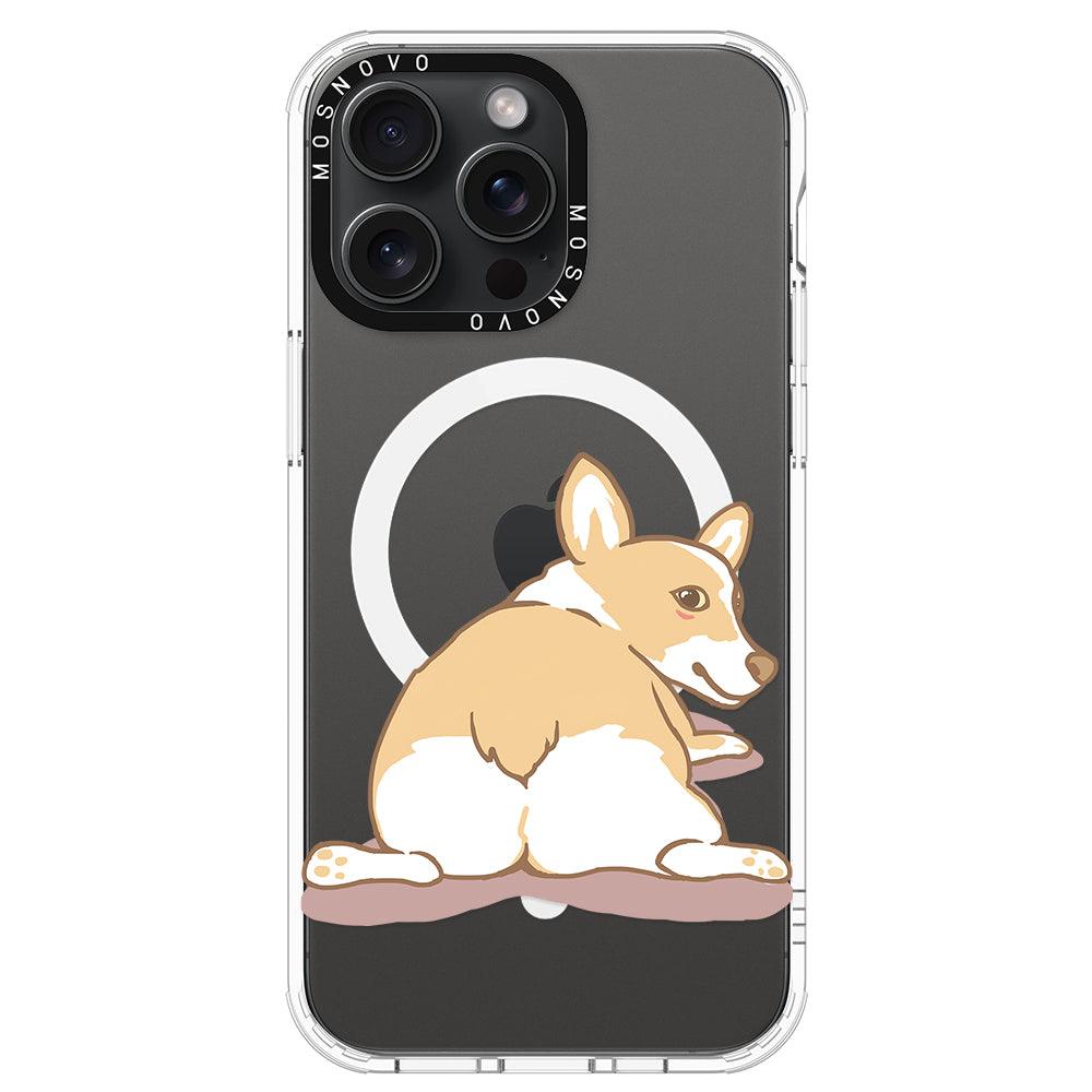 Corgi Dog Phone Case - iPhone 15 Pro Max Case - MOSNOVO