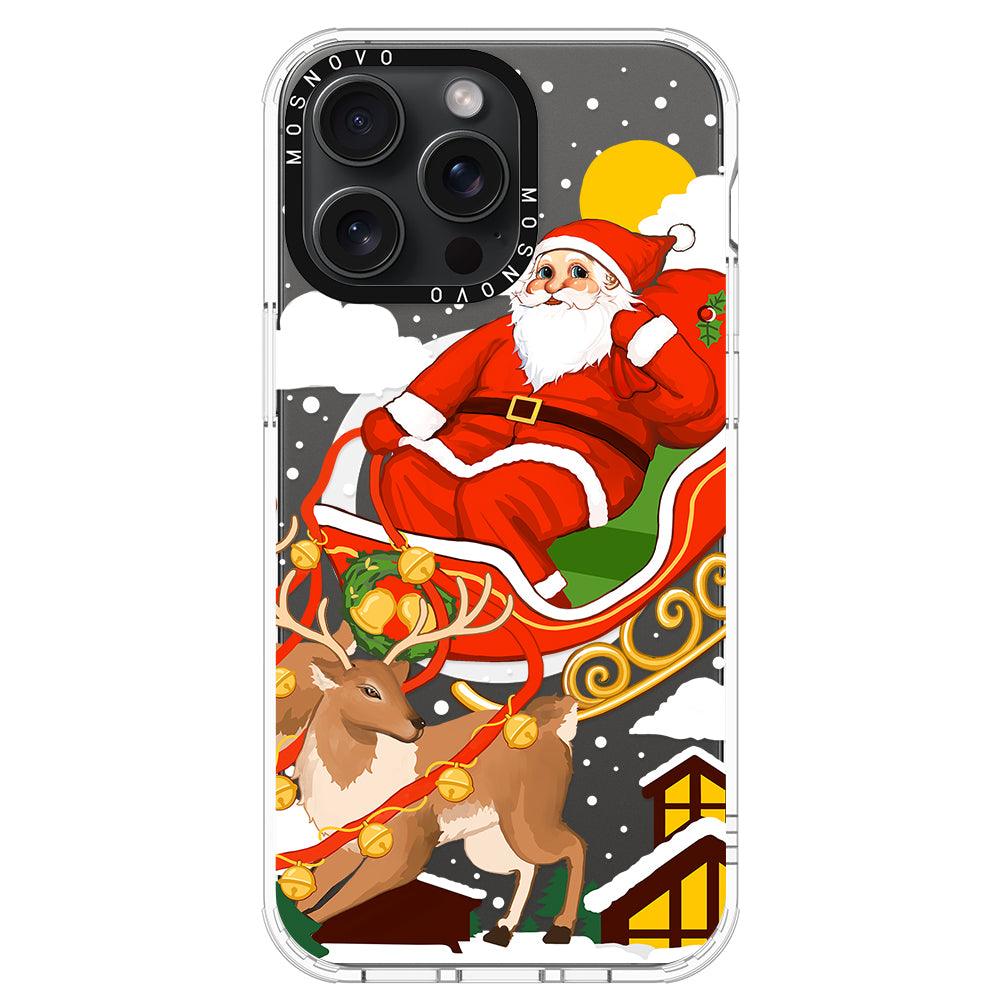 Santa Claus Phone Case - iPhone 15 Pro Max Case - MOSNOVO