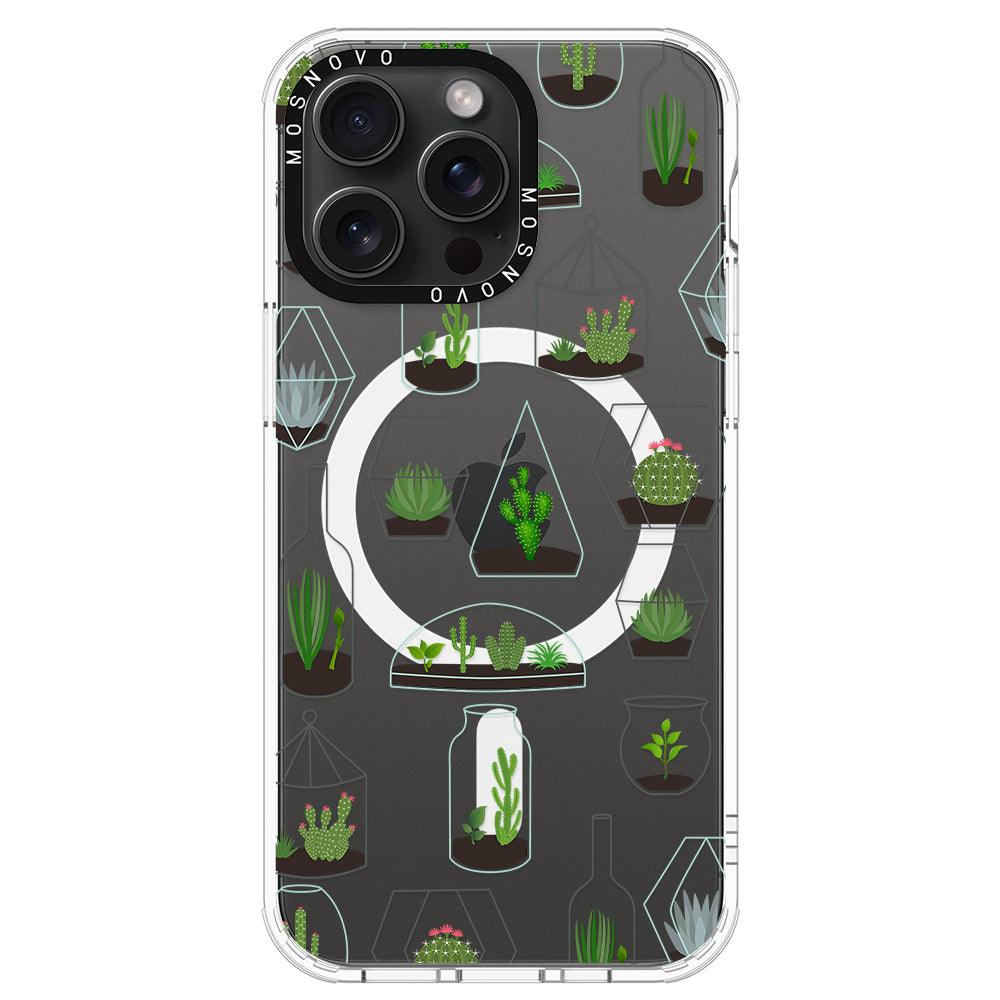 Cactus Plant Phone Case - iPhone 15 Pro Max Case - MOSNOVO