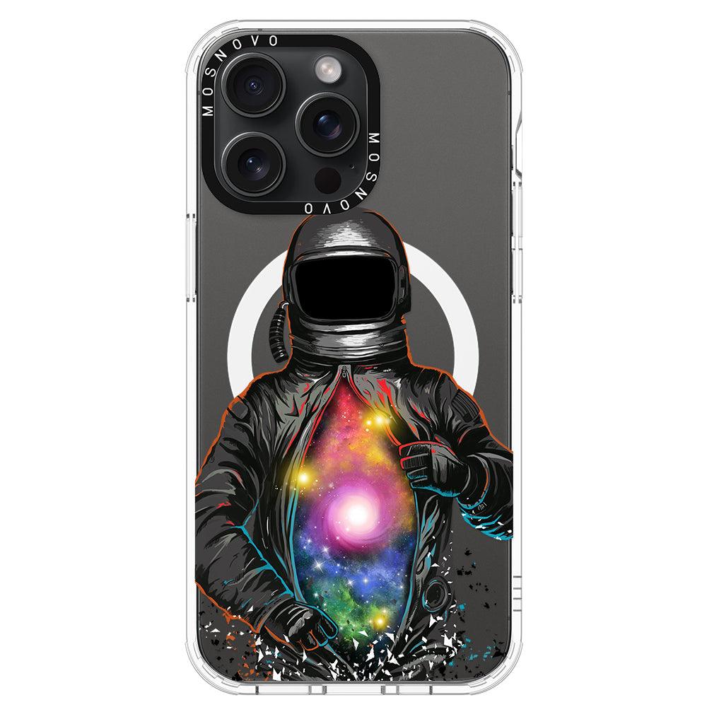 Mystery Astronaut Phone Case - iPhone 15 Pro Max Case - MOSNOVO