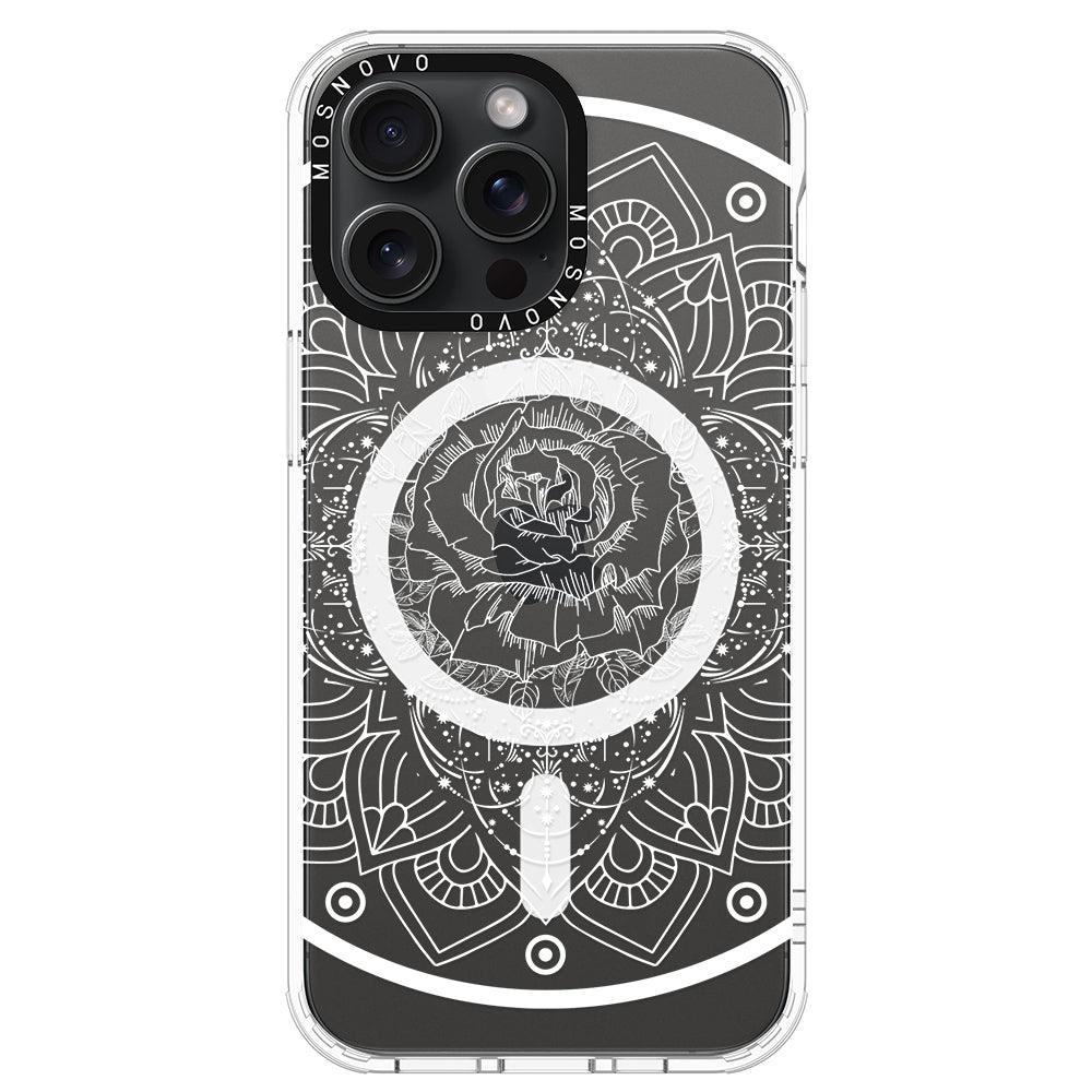 Rose Art Phone Case - iPhone 15 Pro Max Case - MOSNOVO