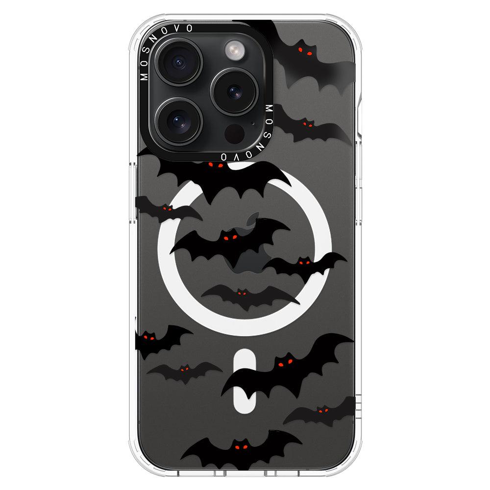 Evil Bat Phone Case - iPhone 15 Pro Case - MOSNOVO