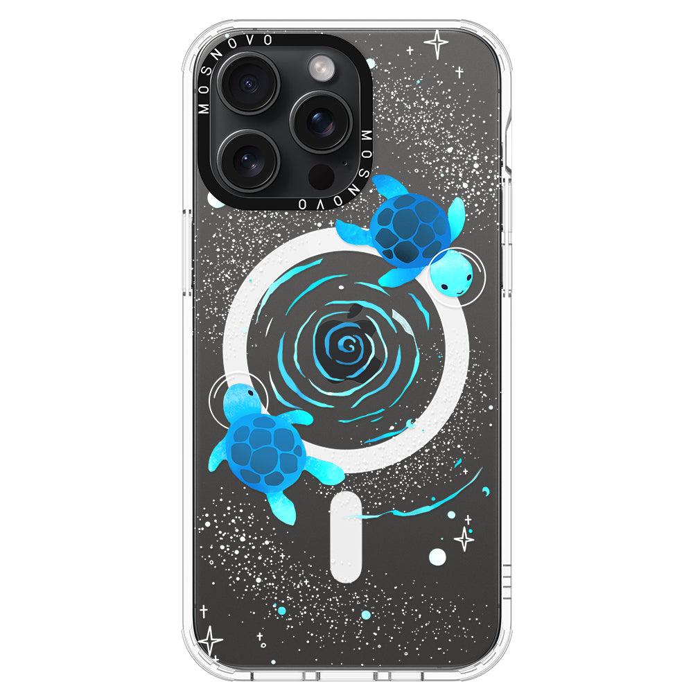 Space Turtle Phone Case - iPhone 15 Pro Max Case - MOSNOVO