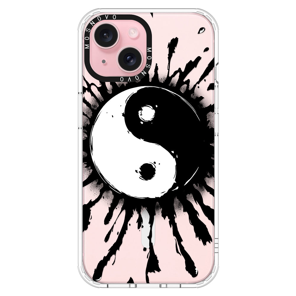 Ying Yang Phone Case - iPhone 15 Plus Case - MOSNOVO