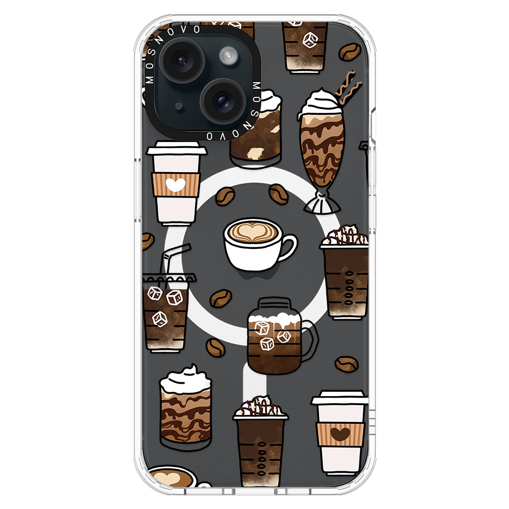 Coffee Phone Case - iPhone 15 Case - MOSNOVO