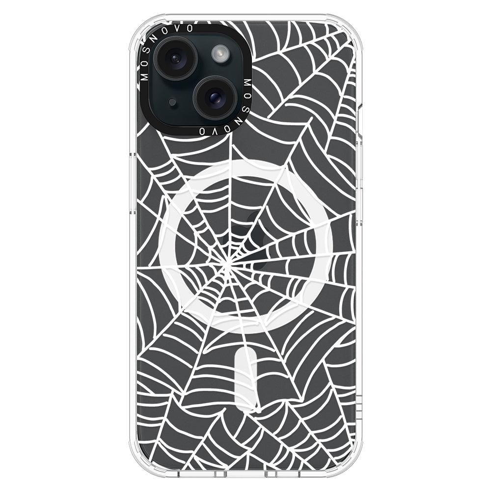 Spider Web Phone Case - iPhone 15 Case - MOSNOVO