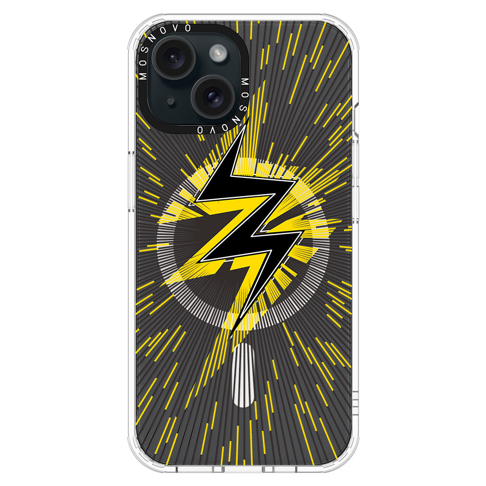 Lightning Bolt Phone Case - iPhone 15 Case - MOSNOVO