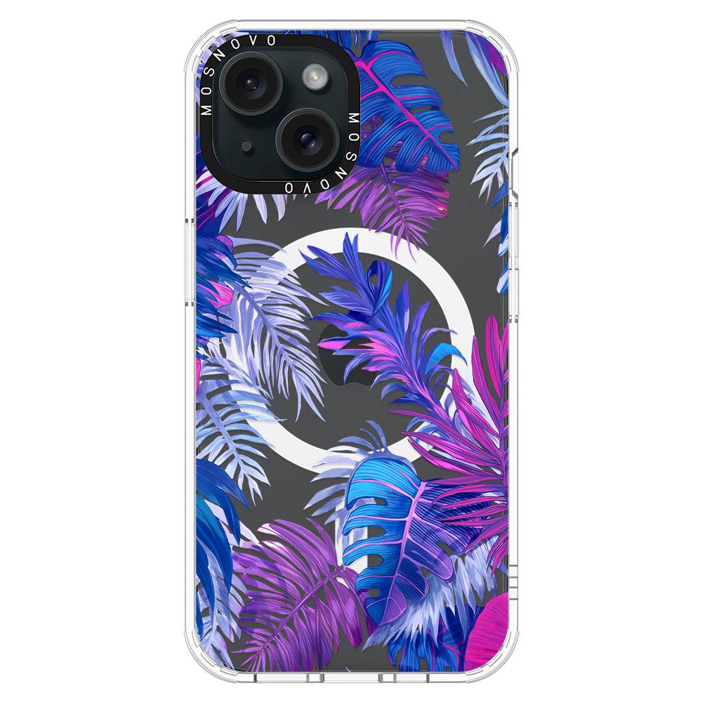 Fancy Palm Leaves Phone Case - iPhone 15 Case - MOSNOVO