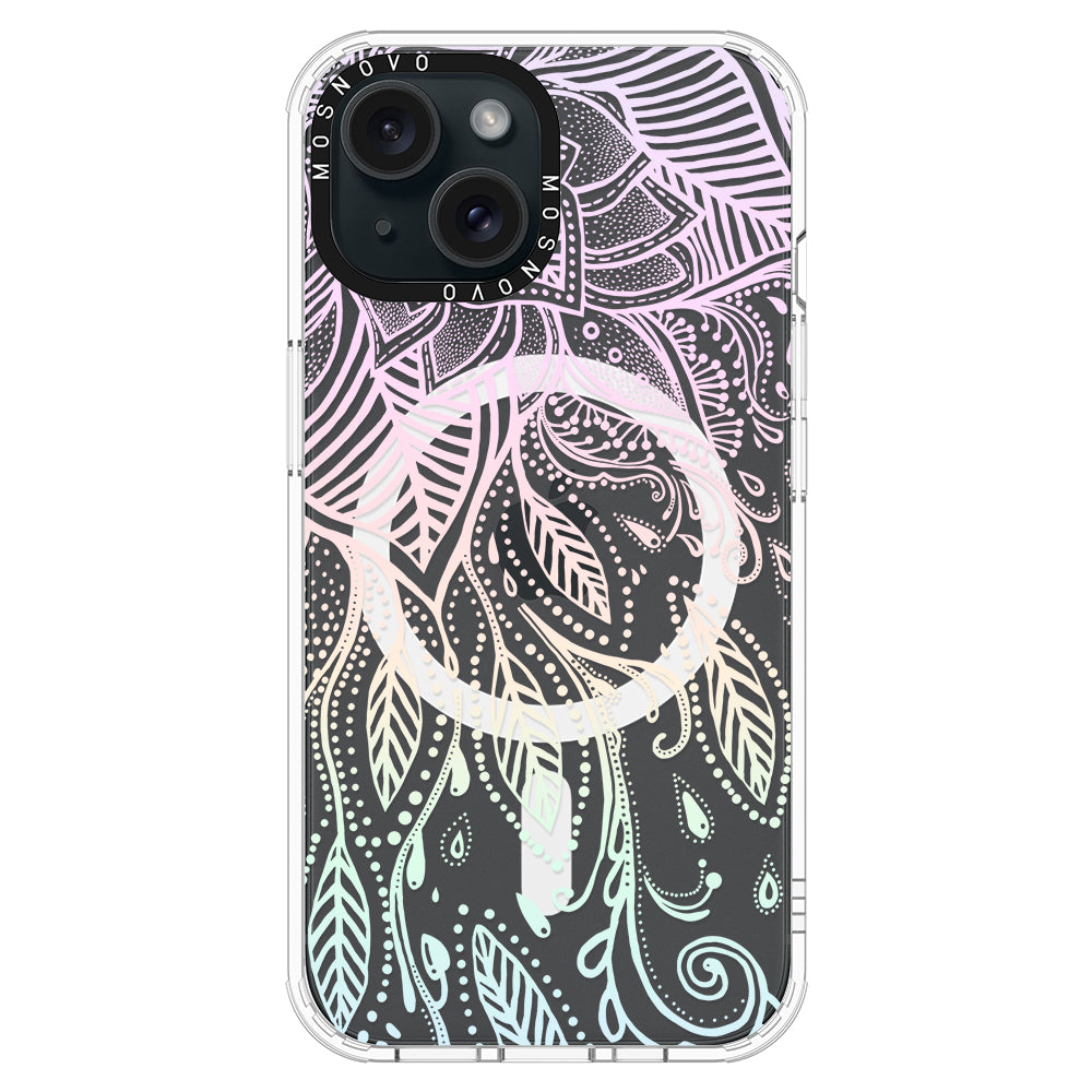 Dreamy Henna Phone Case - iPhone 15 Plus Case - MOSNOVO