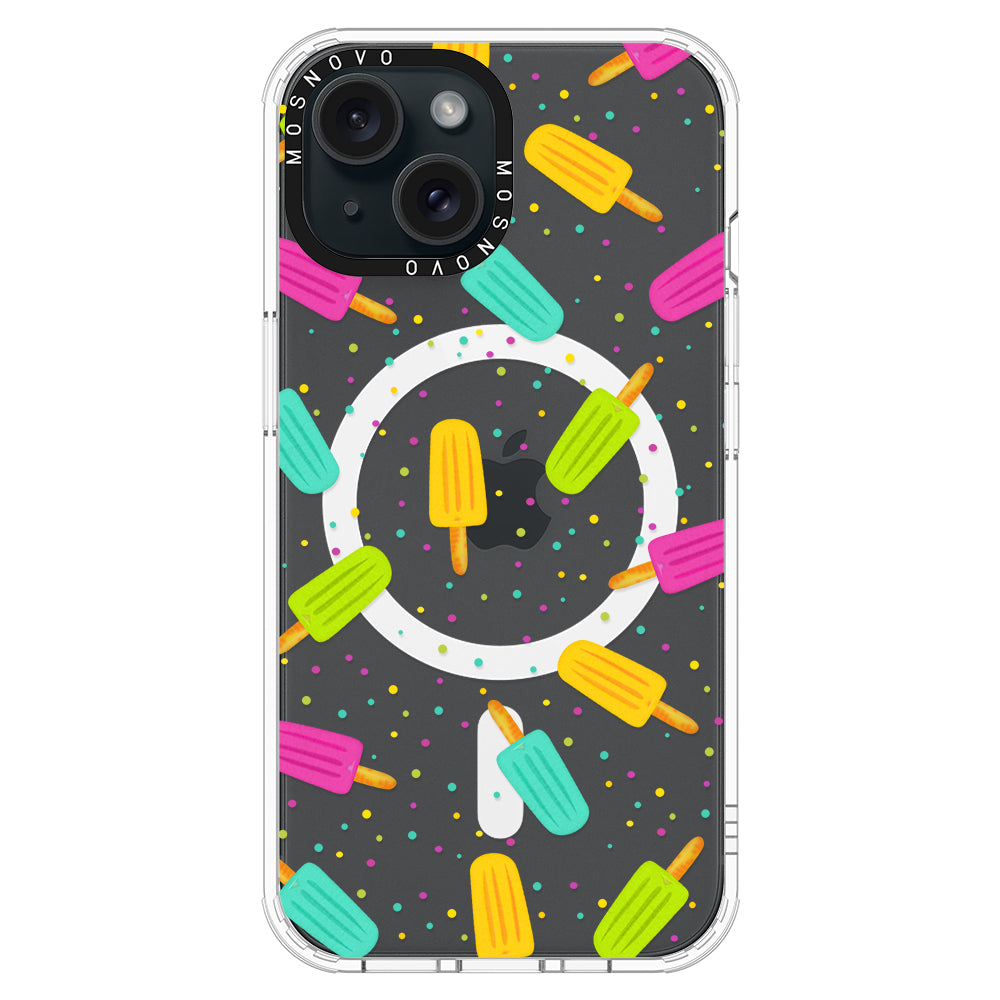 Rainbow Ice Pop Phone Case - iPhone 15 Plus Case - MOSNOVO