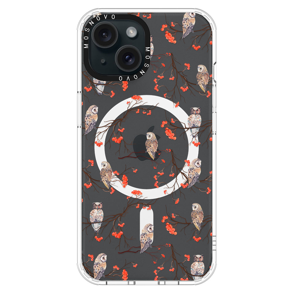 Owl Phone Case - iPhone 15 Plus Case - MOSNOVO