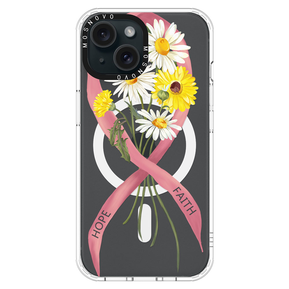 Breast Awareness Phone Case - iPhone 15 Case - MOSNOVO