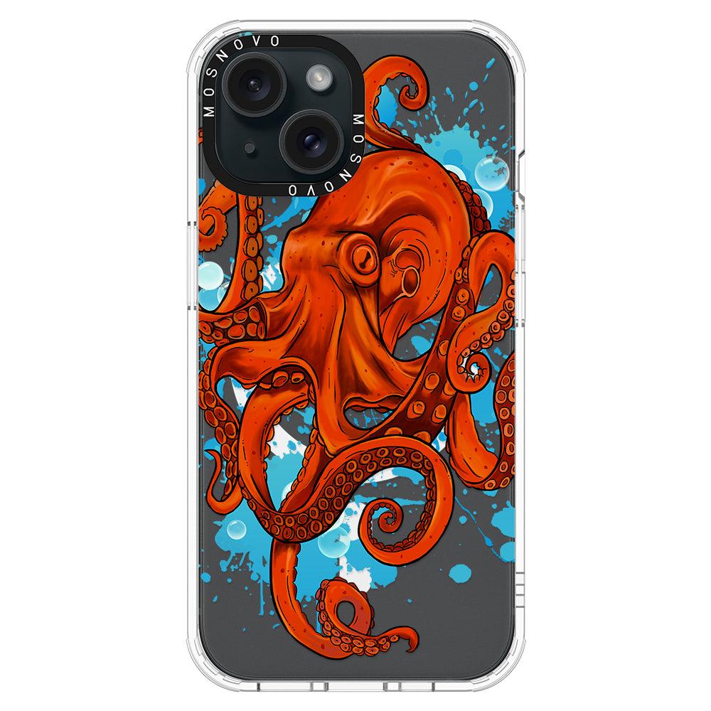 Octupus Phone Case - iPhone 15 Plus Case - MOSNOVO