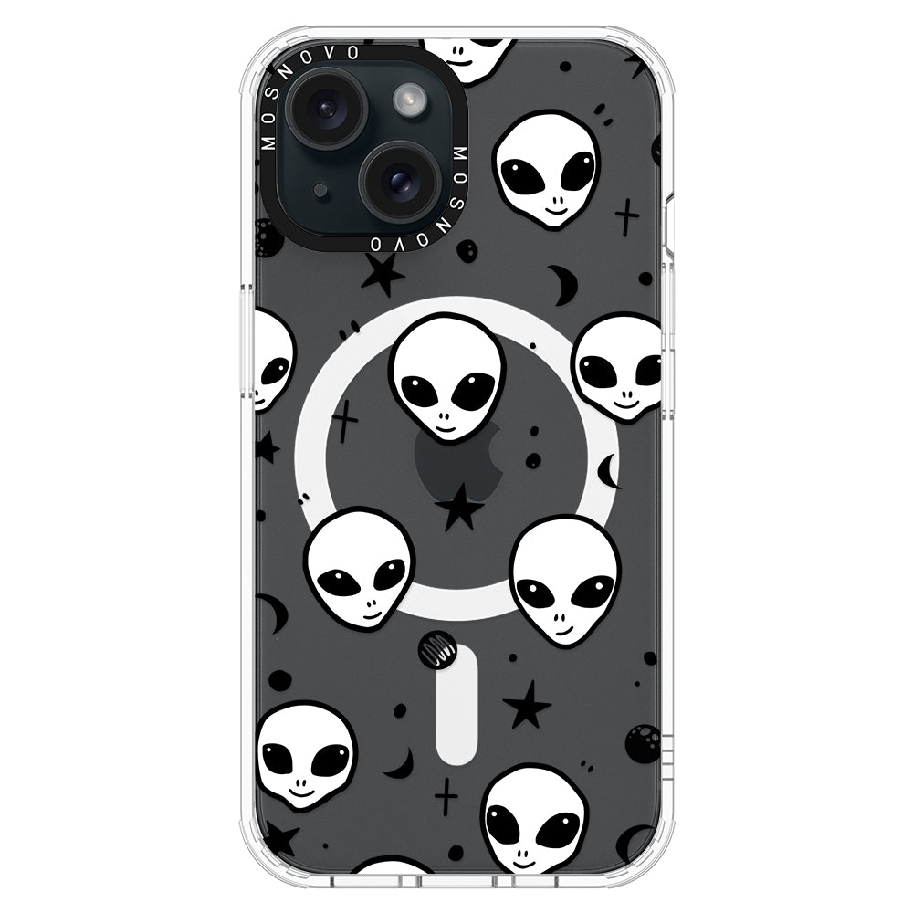 Cute Alien Phone Case - iPhone 15 Plus Case - MOSNOVO