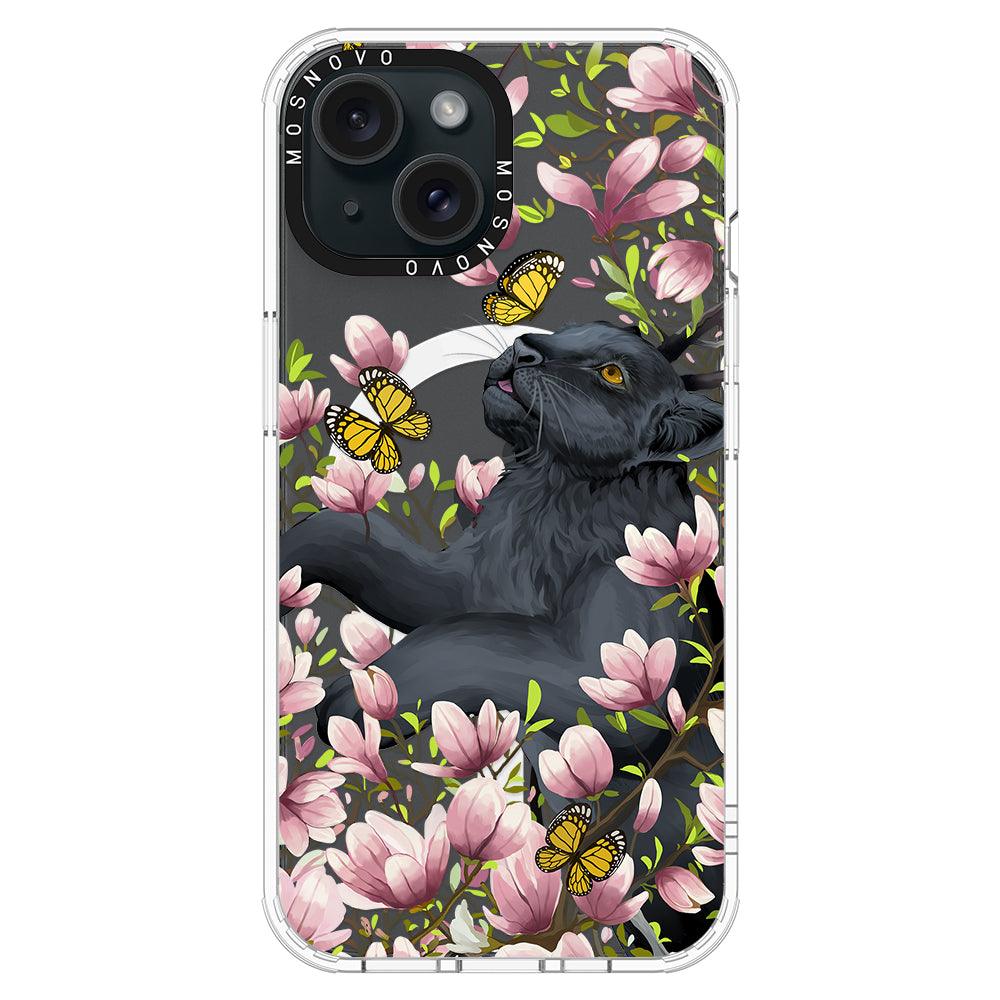 Black Panther Phone Case - iPhone 15 Plus Case - MOSNOVO