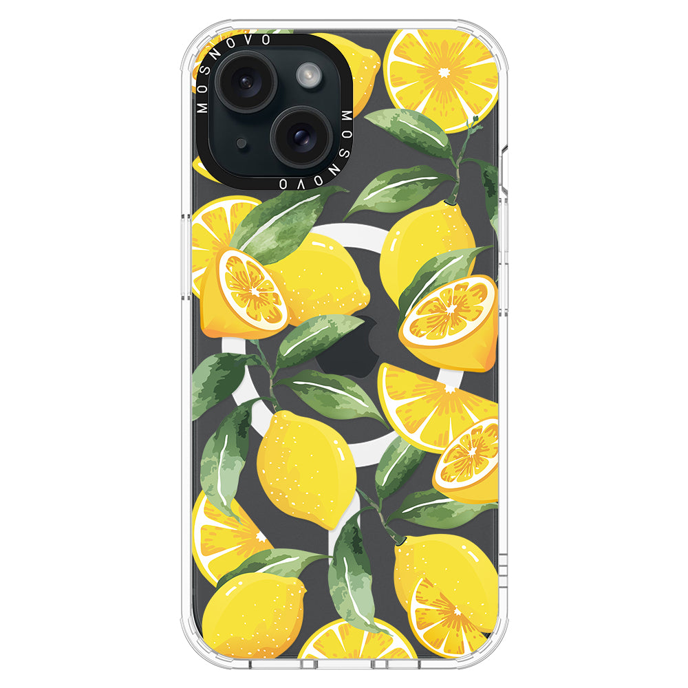 Lemon Phone Case - iPhone 15 Plus Case - MOSNOVO