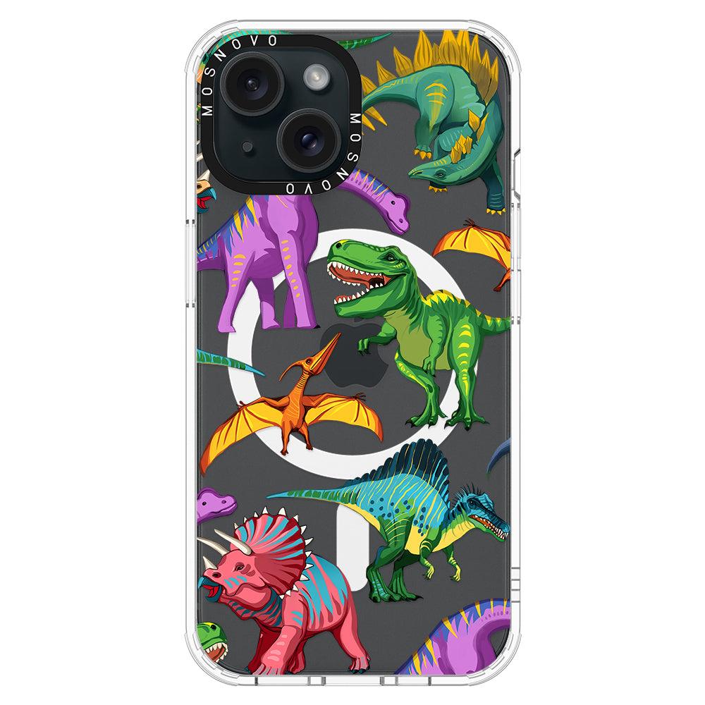 Dinosaur World Phone Case - iPhone 15 Case - MOSNOVO