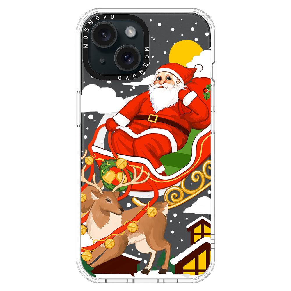 Santa Claus Phone Case - iPhone 15 Plus Case - MOSNOVO