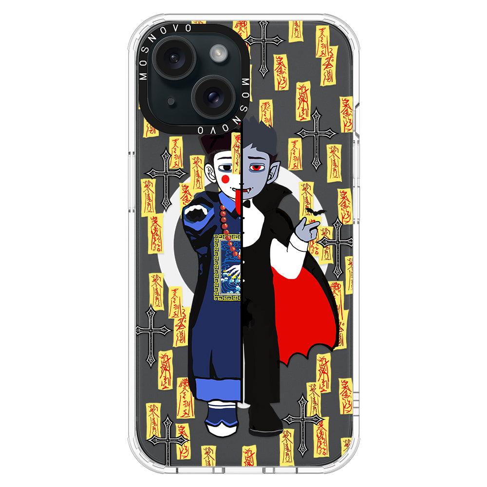 Vampire Vs Jiangshi Phone Case - iPhone 15 Case - MOSNOVO