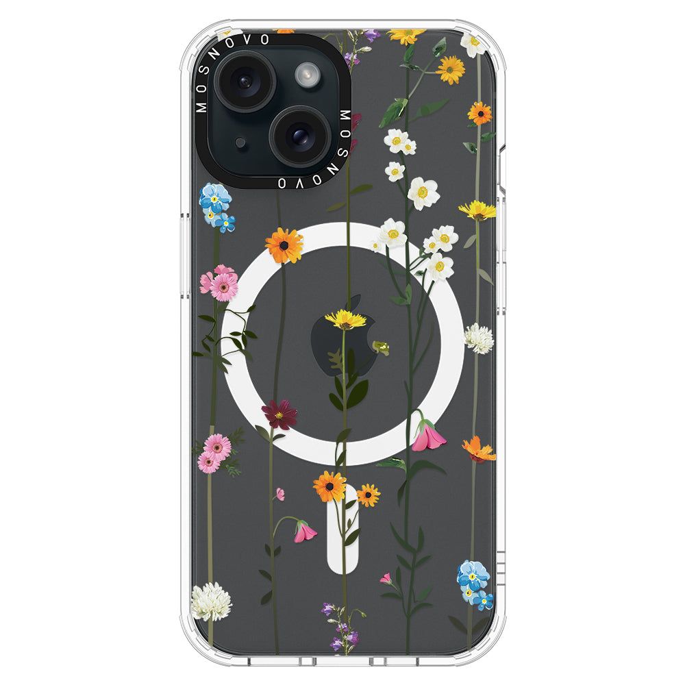 Wildflowers Phone Case - iPhone 15 Case - MOSNOVO