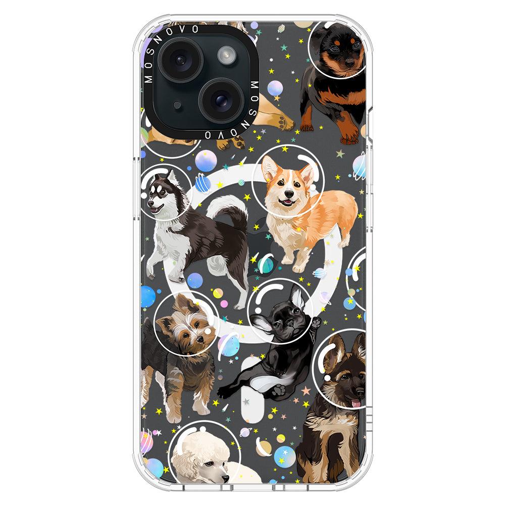 Space Dog Phone Case - iPhone 15 Case - MOSNOVO