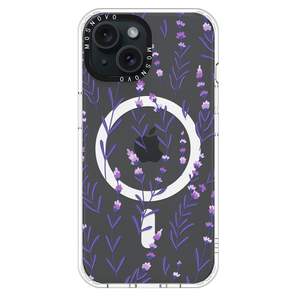 Lavenders Phone Case - iPhone 15 Plus Case - MOSNOVO