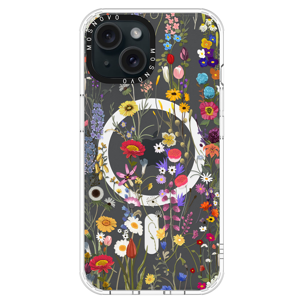 Summer Meadow Phone Case - iPhone 15 Plus Case - MOSNOVO