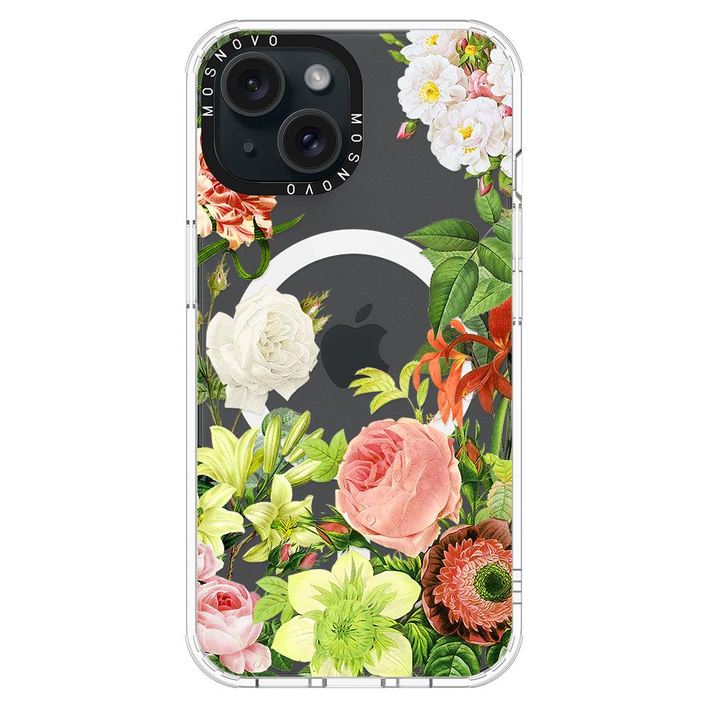 Botanical Garden Phone Case - iPhone 15 Plus Case - MOSNOVO