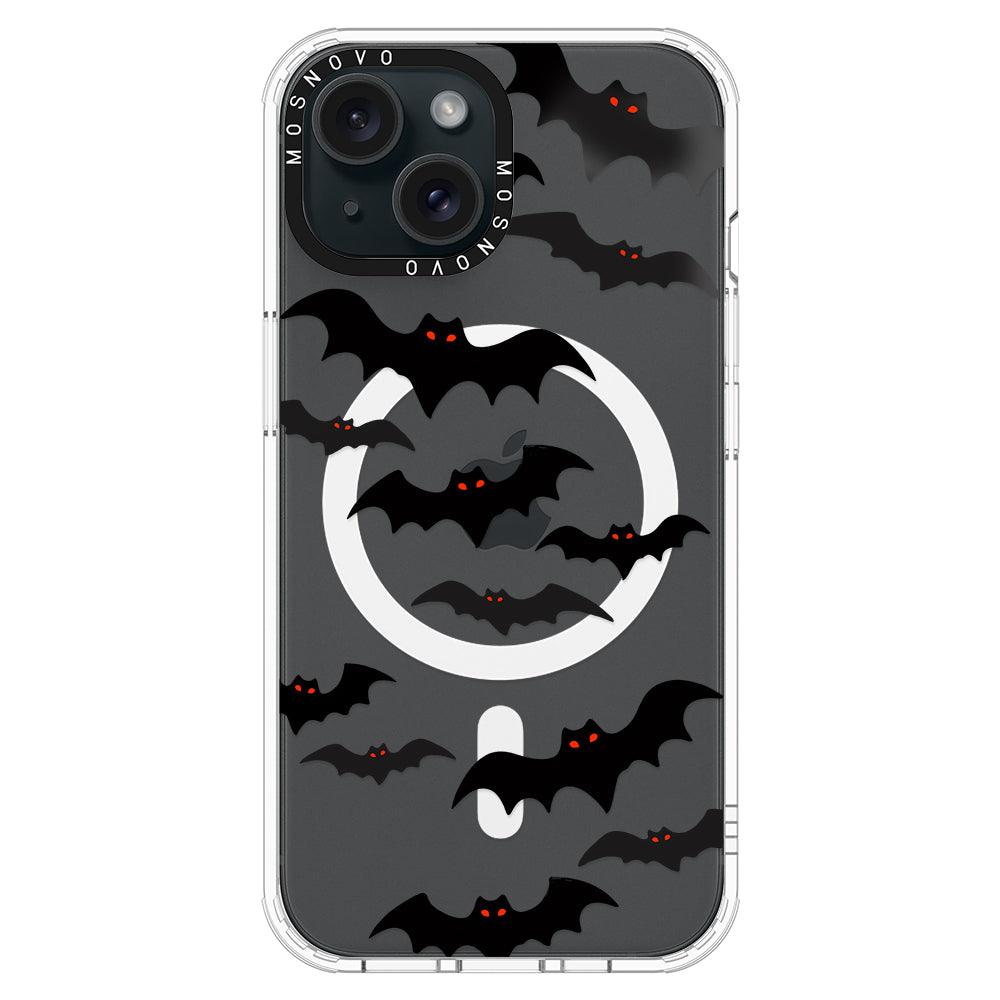 Evil Bat Phone Case - iPhone 15 Plus Case - MOSNOVO