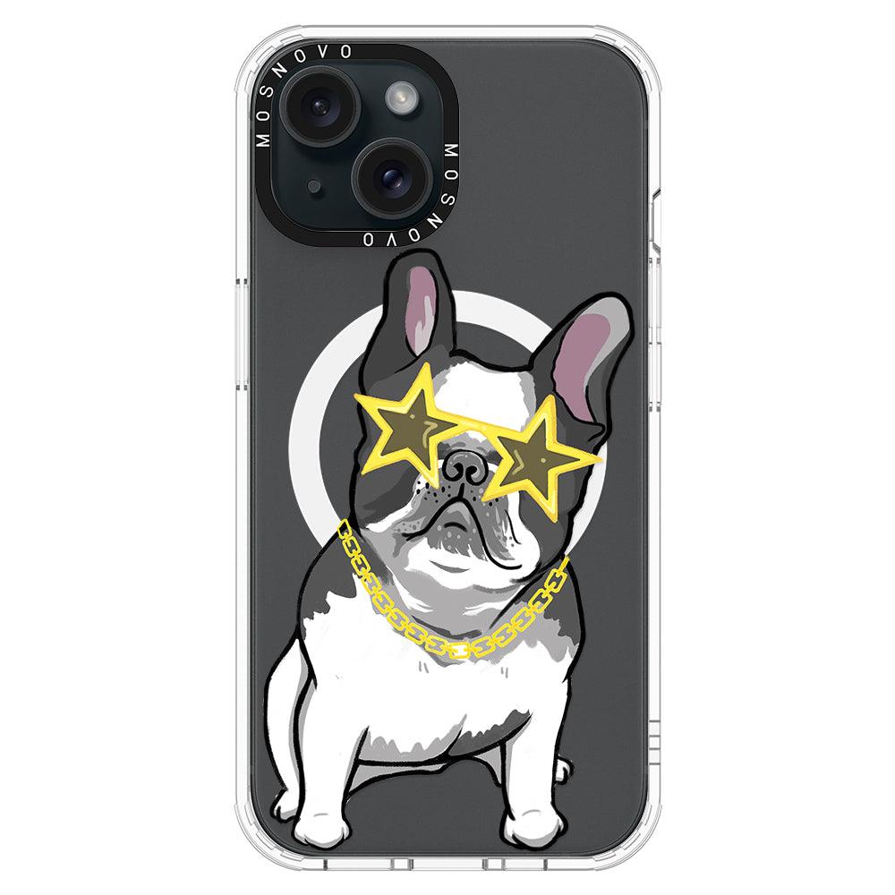 Cool French Bulldog Phone Case - iPhone 15 Case - MOSNOVO