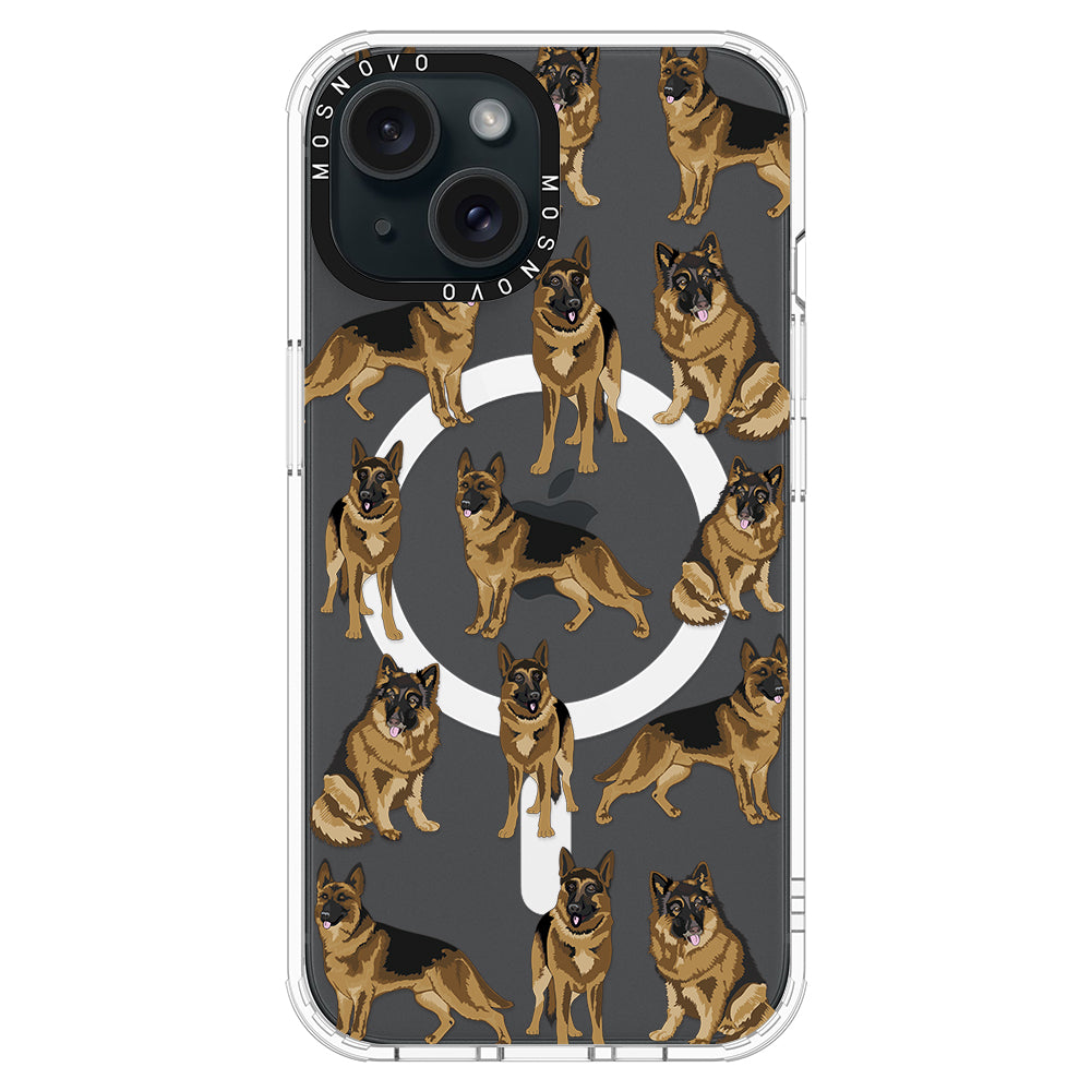 Shepherd Dog Phone Case - iPhone 15 Case - MOSNOVO