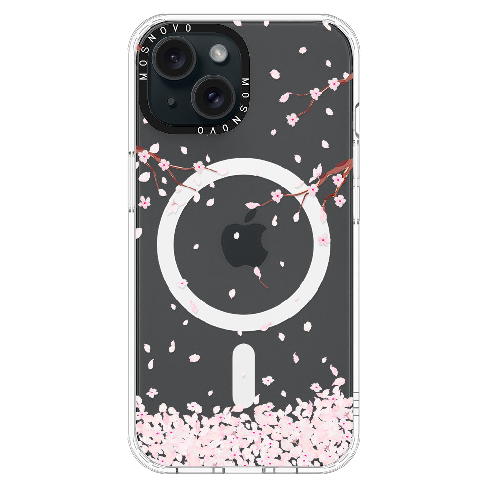 Sakura Phone Case - iPhone 15 Plus Case - MOSNOVO