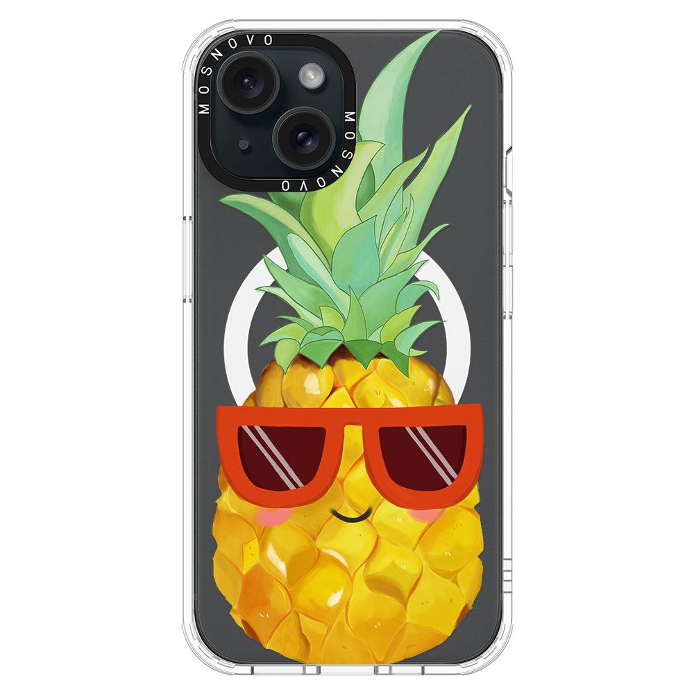 Cool Pineapple Phone Case - iPhone 15 Plus Case - MOSNOVO