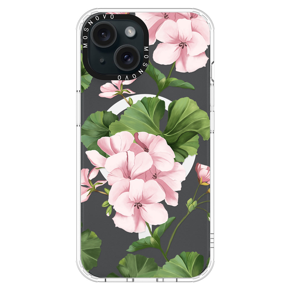 Geranium Phone Case - iPhone 15 Case - MOSNOVO