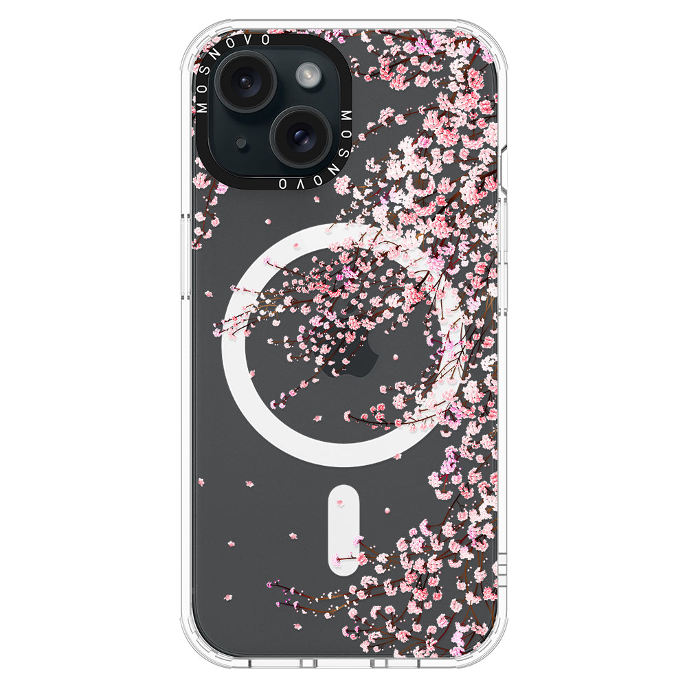 Cherry Blossom Phone Case - iPhone 15 Case - MOSNOVO