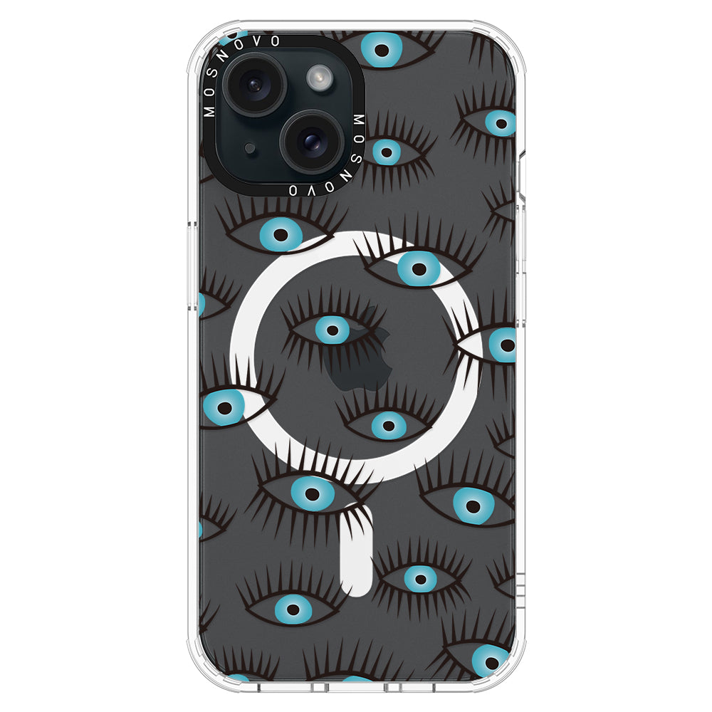 Evil Eye Phone Case - iPhone 15 Plus Case - MOSNOVO