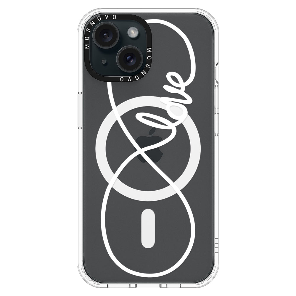 Infinity Love Phone Case - iPhone 15 Case - MOSNOVO