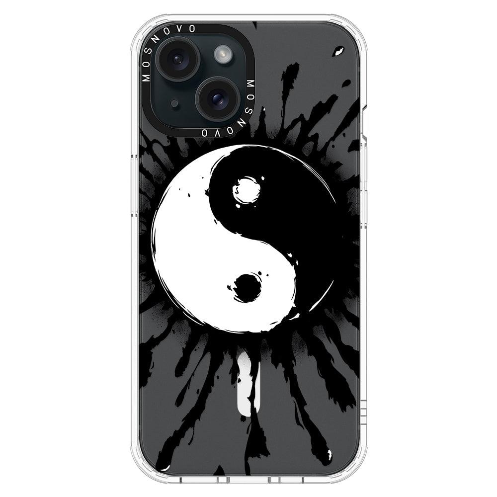 Ying Yang Phone Case - iPhone 15 Plus Case - MOSNOVO