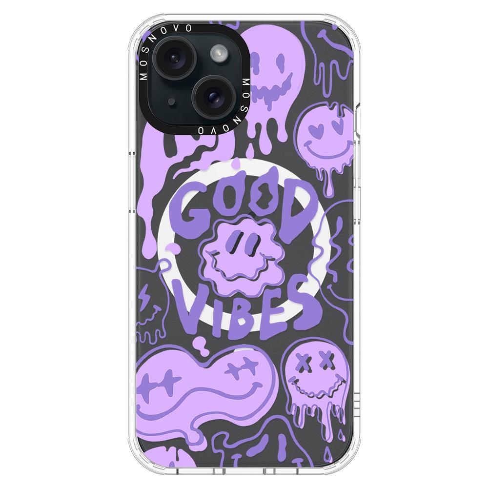 Good Vibes Phone Case - iPhone 15 Plus Case - MOSNOVO