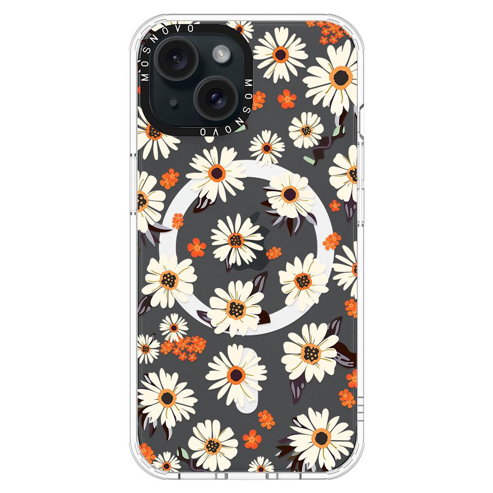 Spring Daisy Phone Case - iPhone 15 Plus Case - MOSNOVO