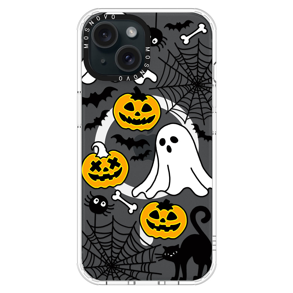 Halloween Pumpkin Phone Case - iPhone 15 Plus Case - MOSNOVO