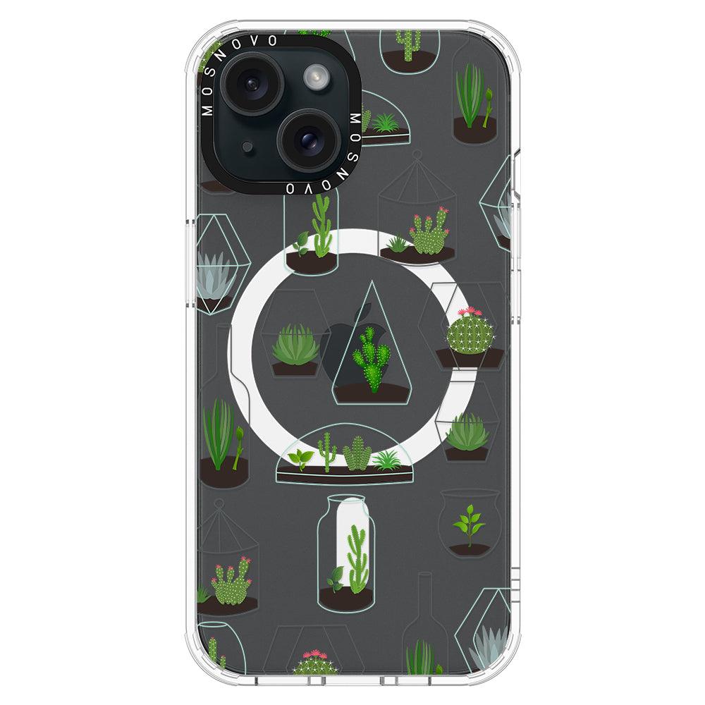 Cactus Plant Phone Case - iPhone 15 Plus Case - MOSNOVO