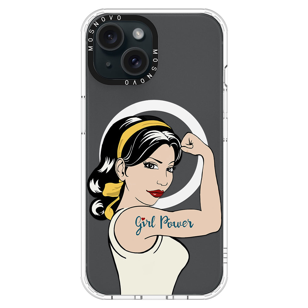 Girl Power Phone Case - iPhone 15 Case - MOSNOVO