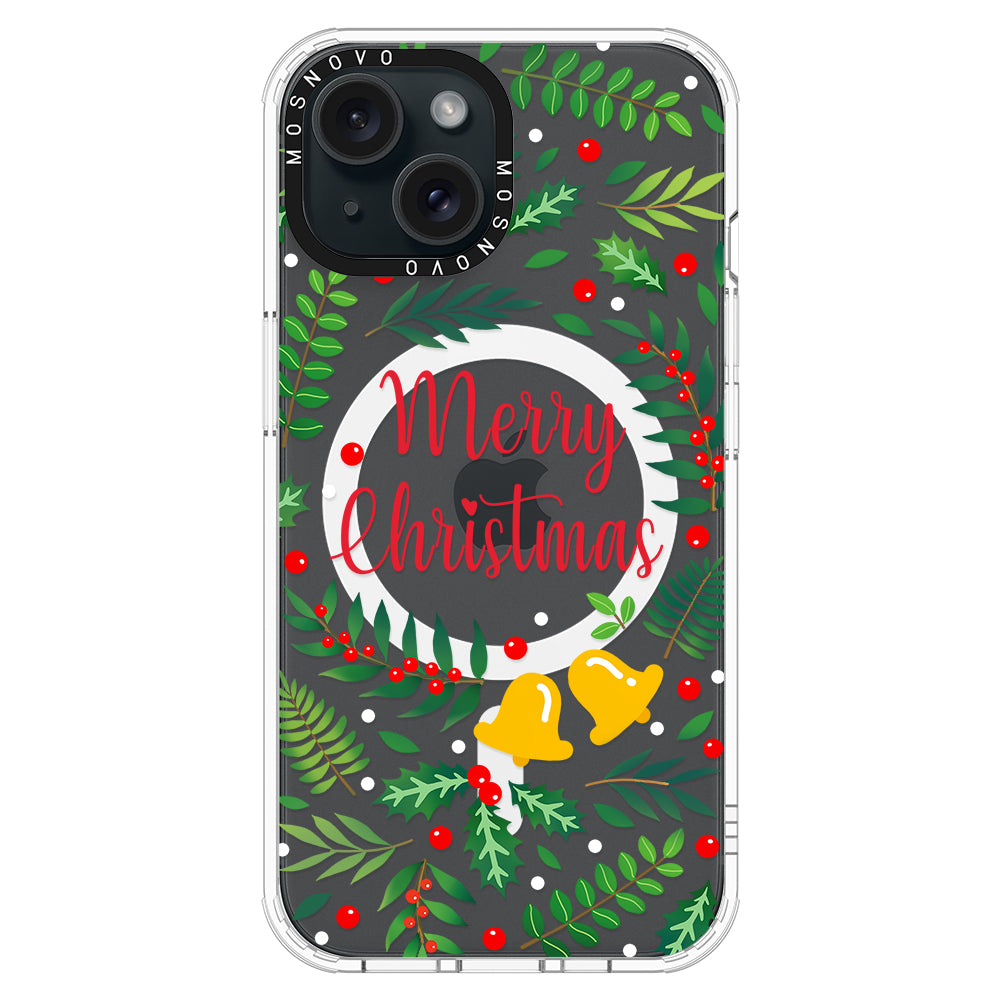 Merry Christmas Phone Case - iPhone 15 Case - MOSNOVO